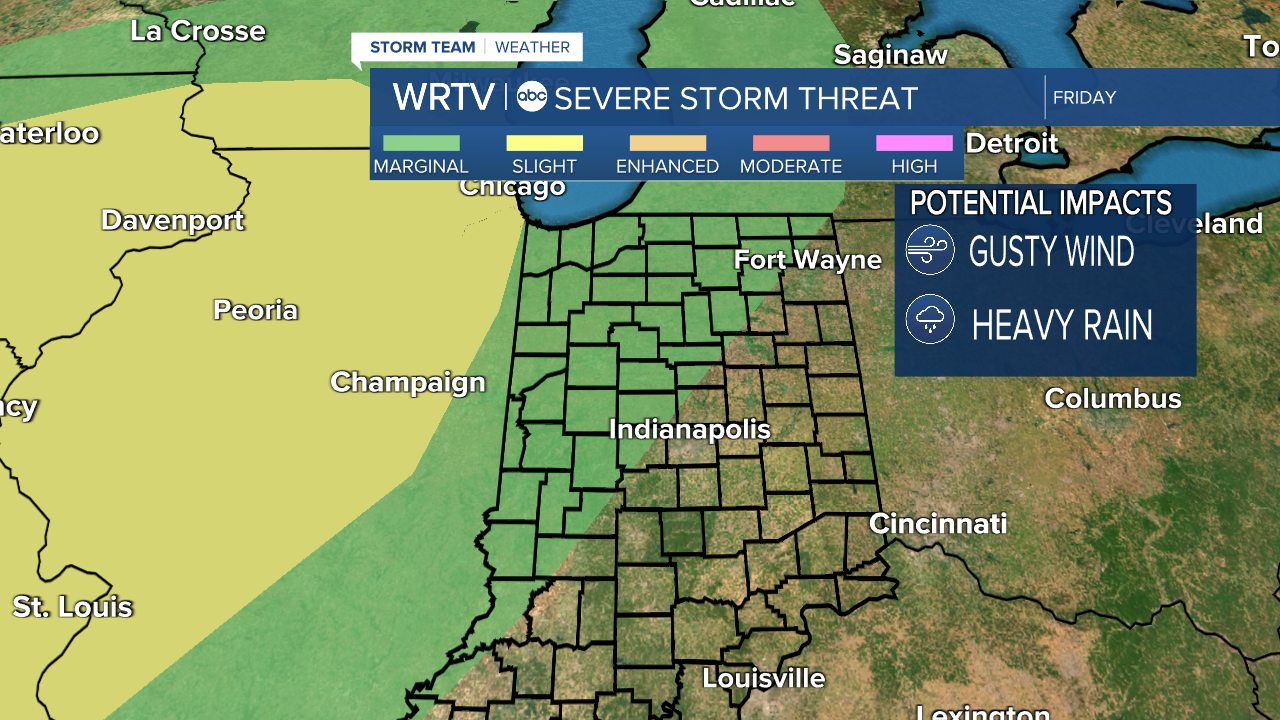 Friday Severe weather potential