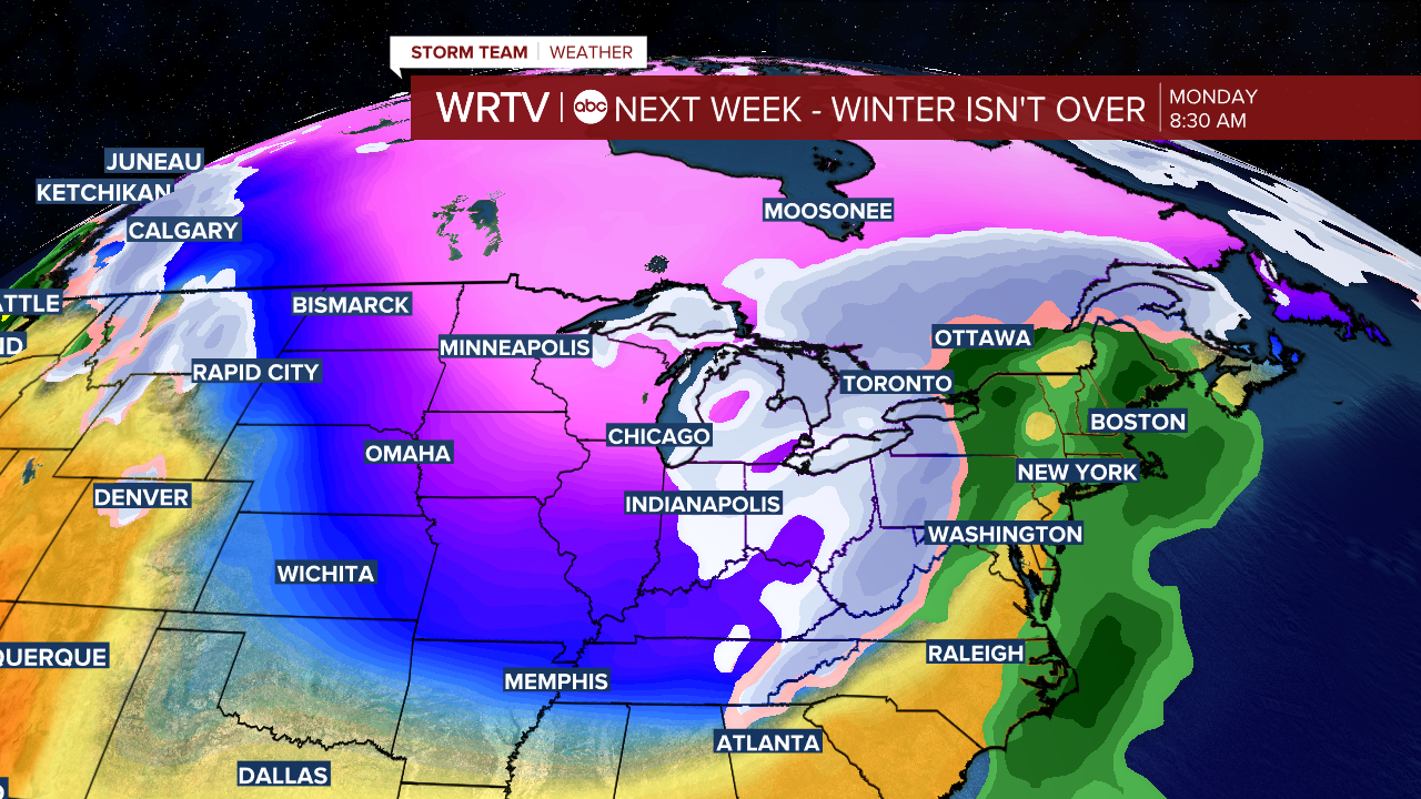 Cold air next week