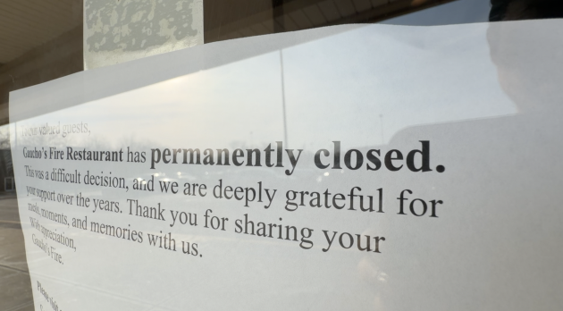Gaucho's closing