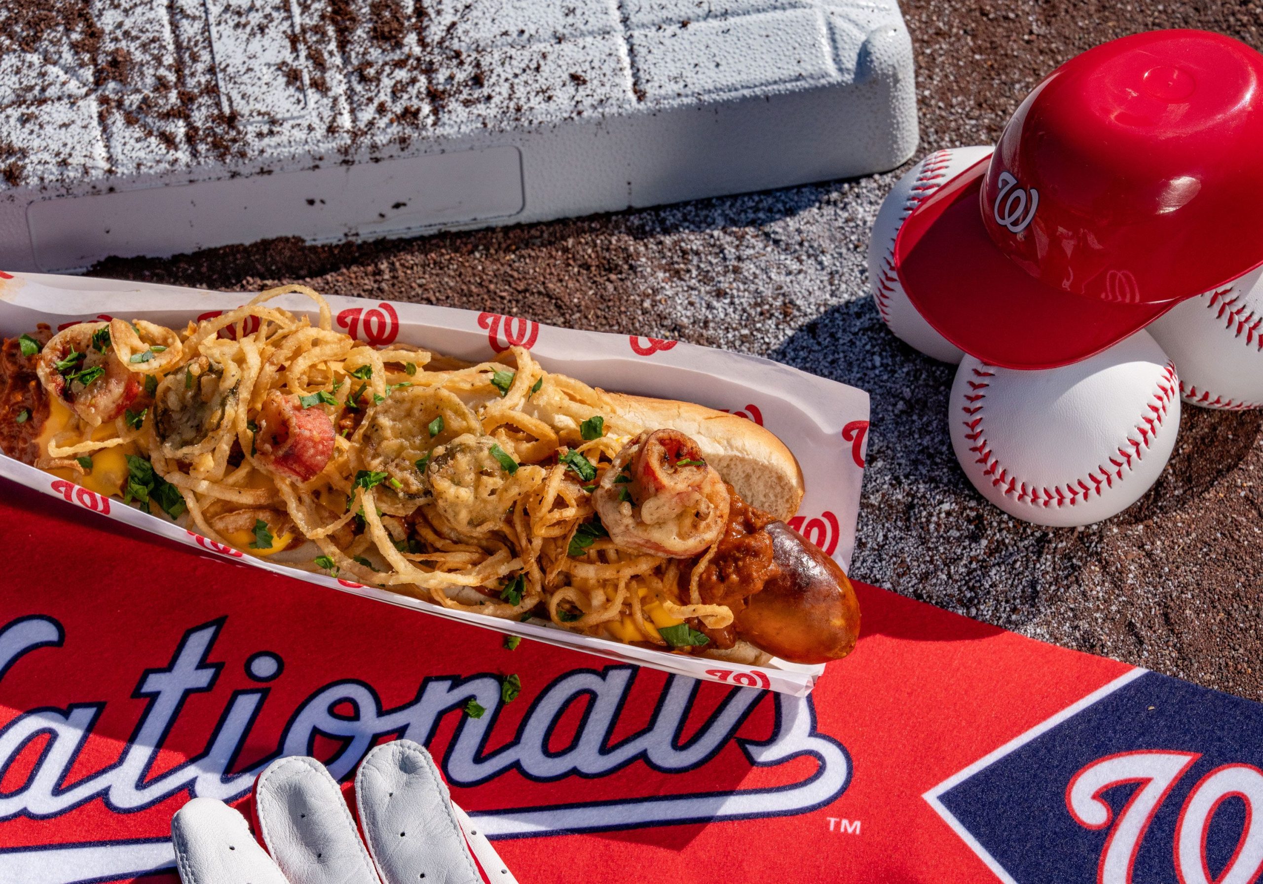 Ballpark food