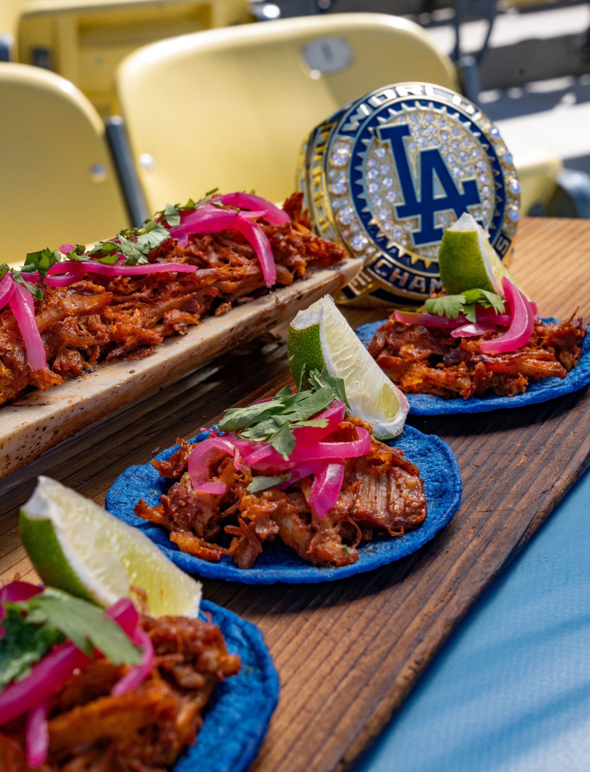 Ballpark food