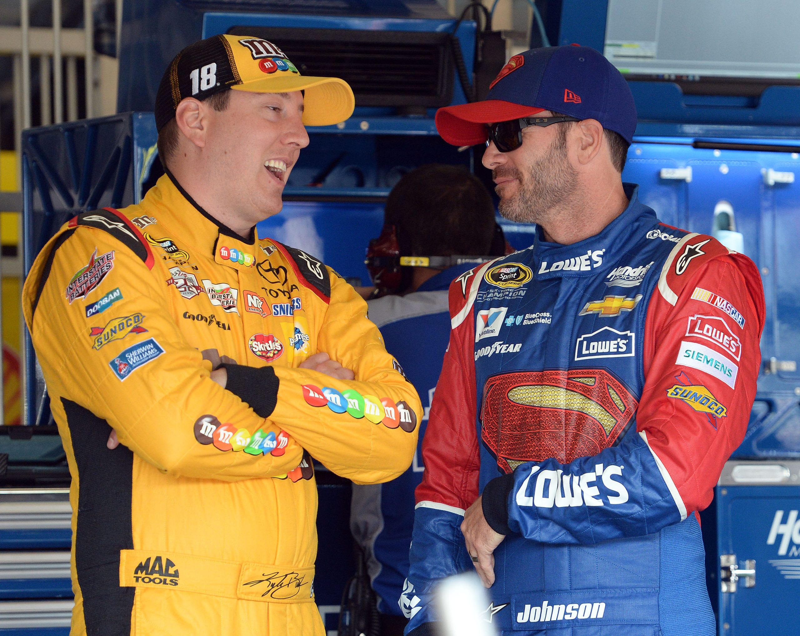 Kyle Busch, Jimmie Johnson