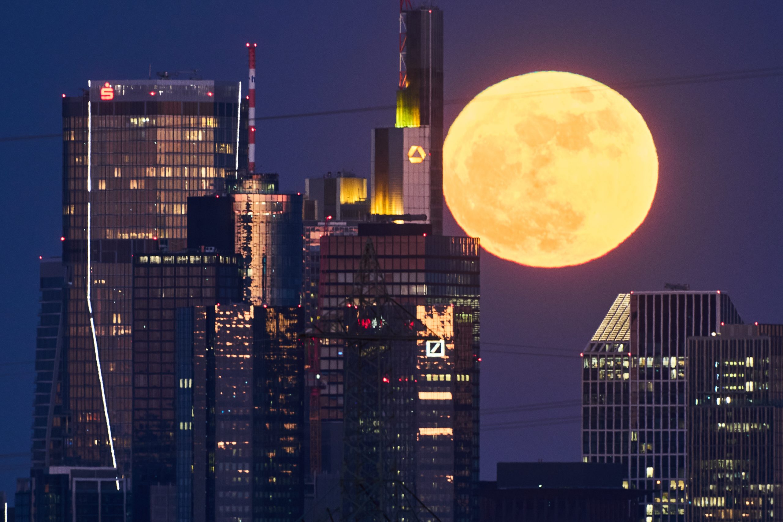 APTOPIX Germany Moon