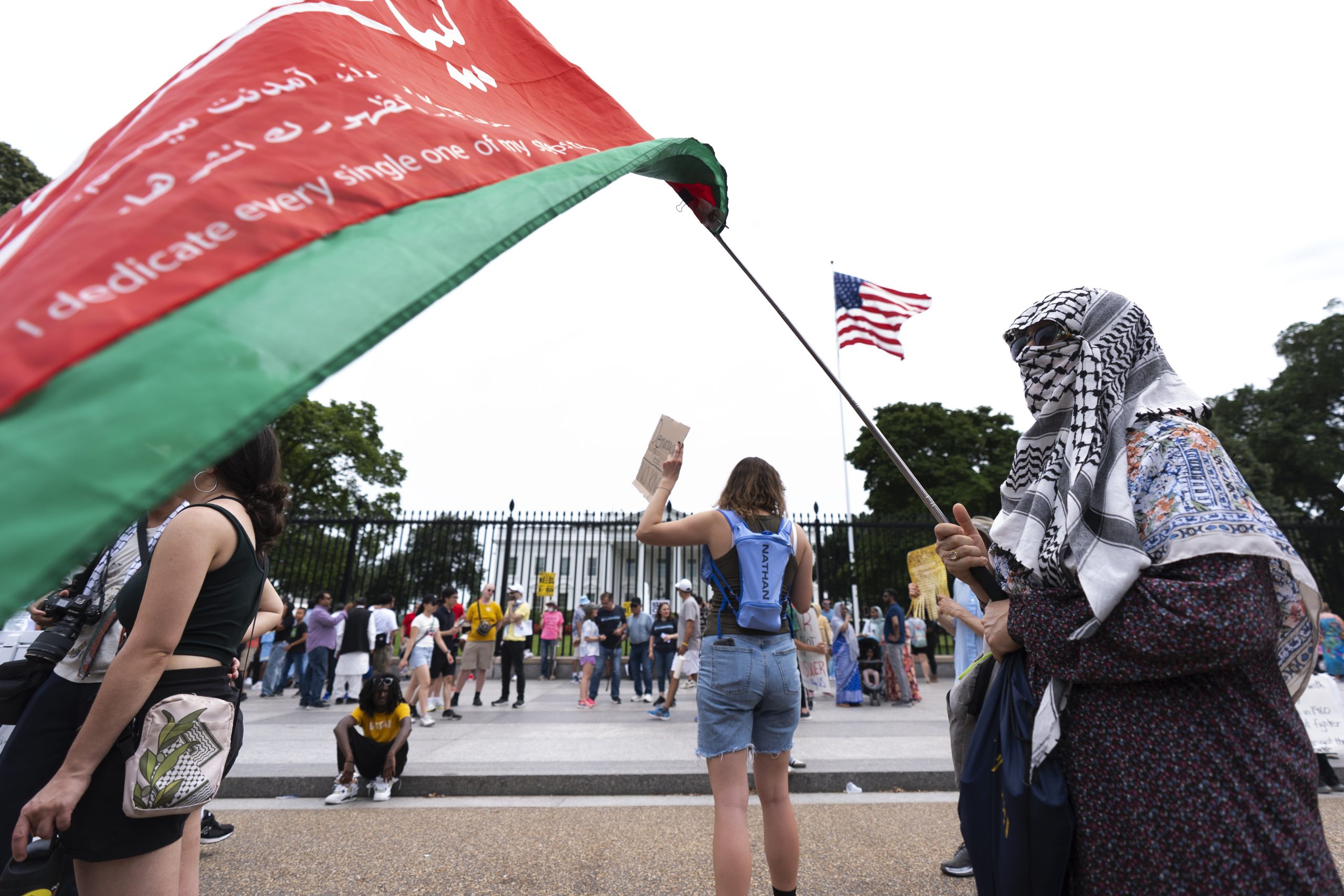 Mideast Wars US Iran Protest
