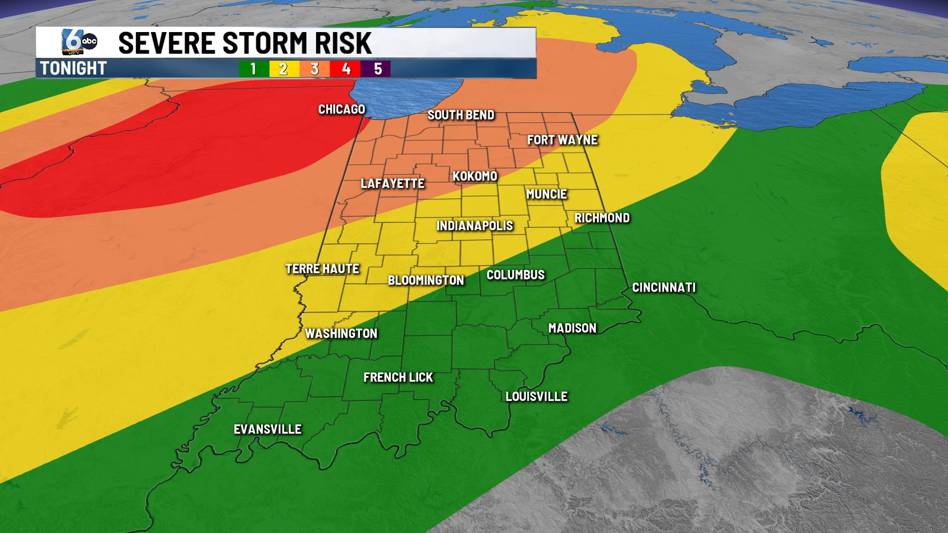WRTV - SEVERE RISK MAP TONIGHT.jpg