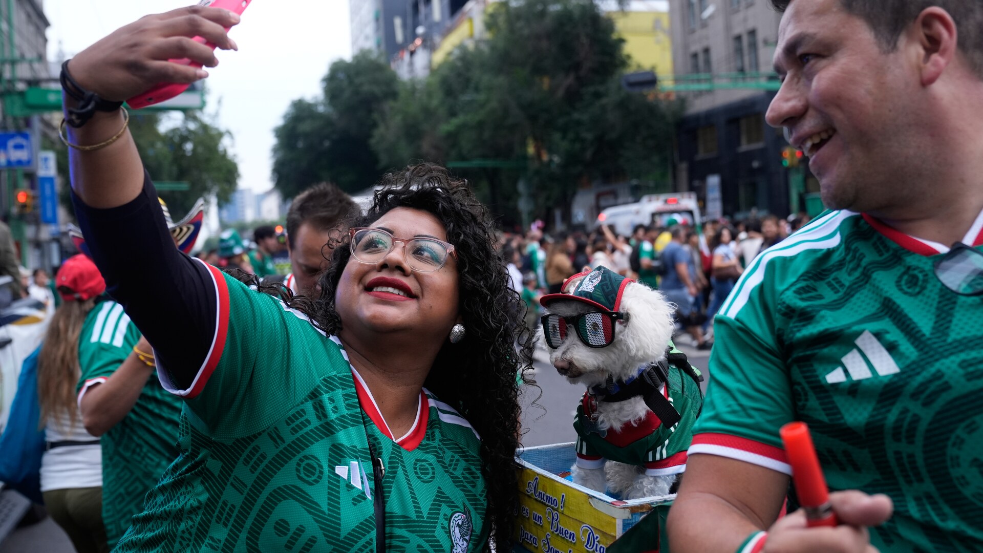 APTOPIX Mexico WCup Soccer Reaction
