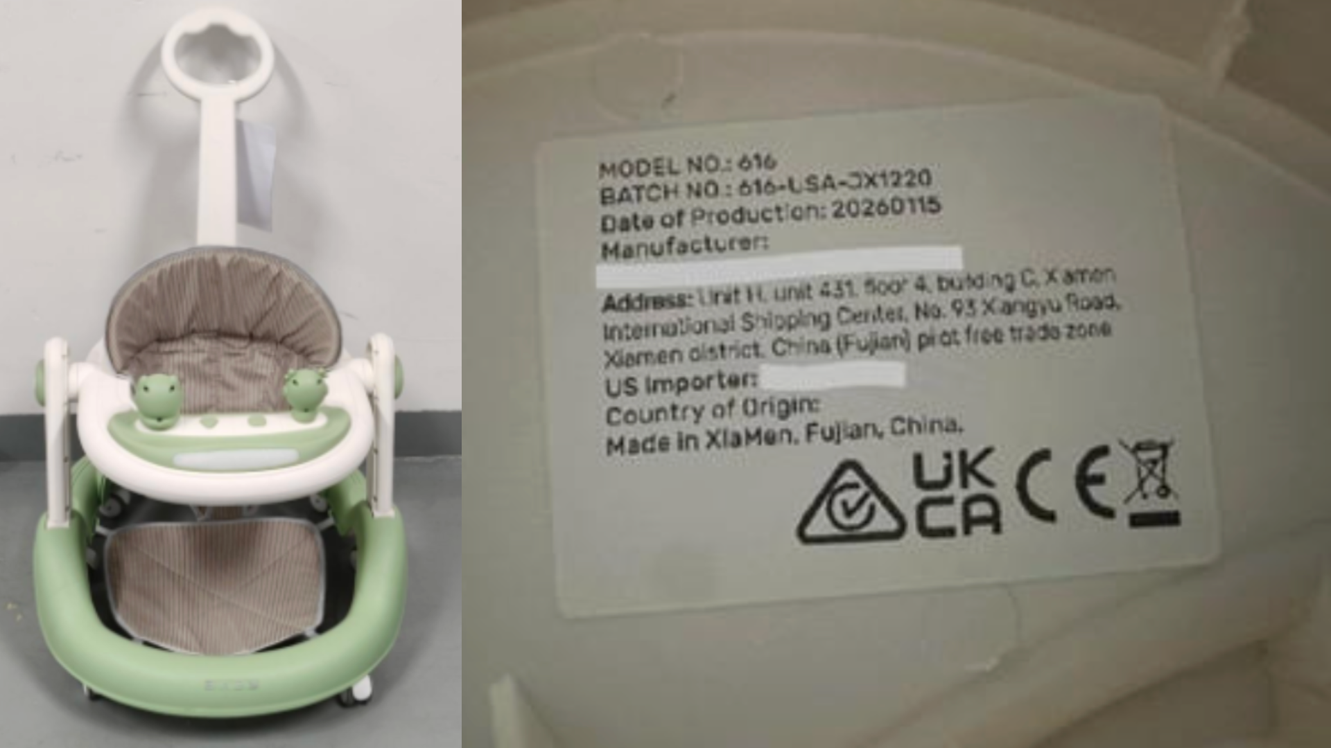 Photo of WonderStone Infant Walkers