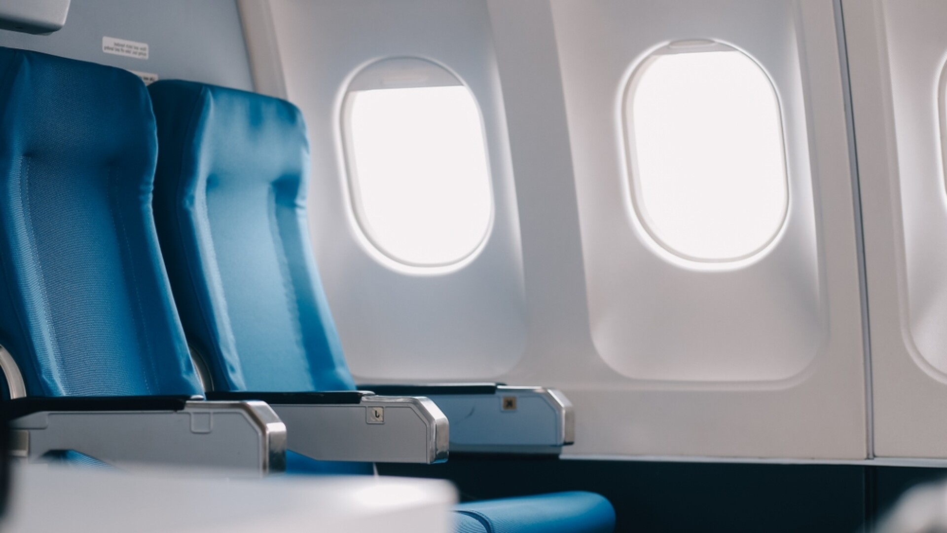 Airplane window seat