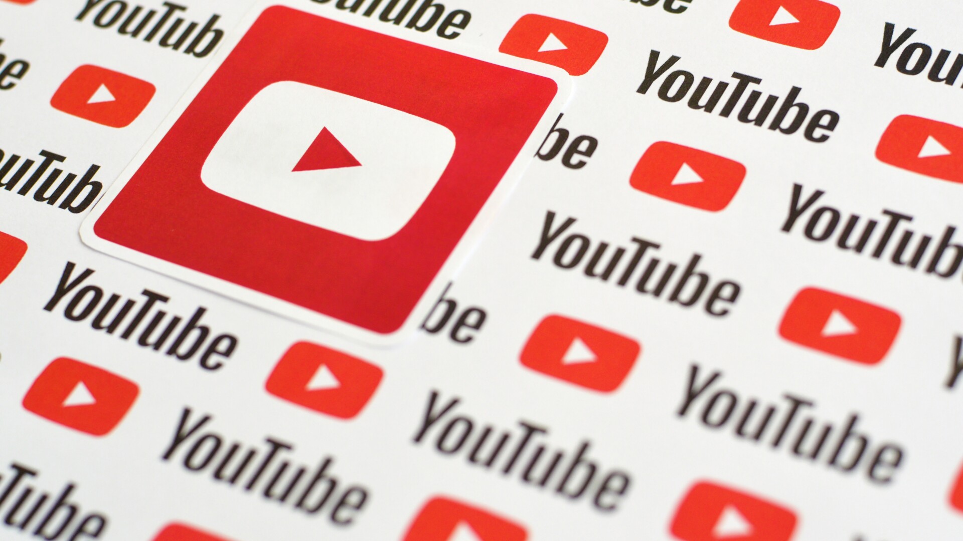 Ny,,Usa,-,December,5,,2019:,Youtube,Logo,Sticker,On