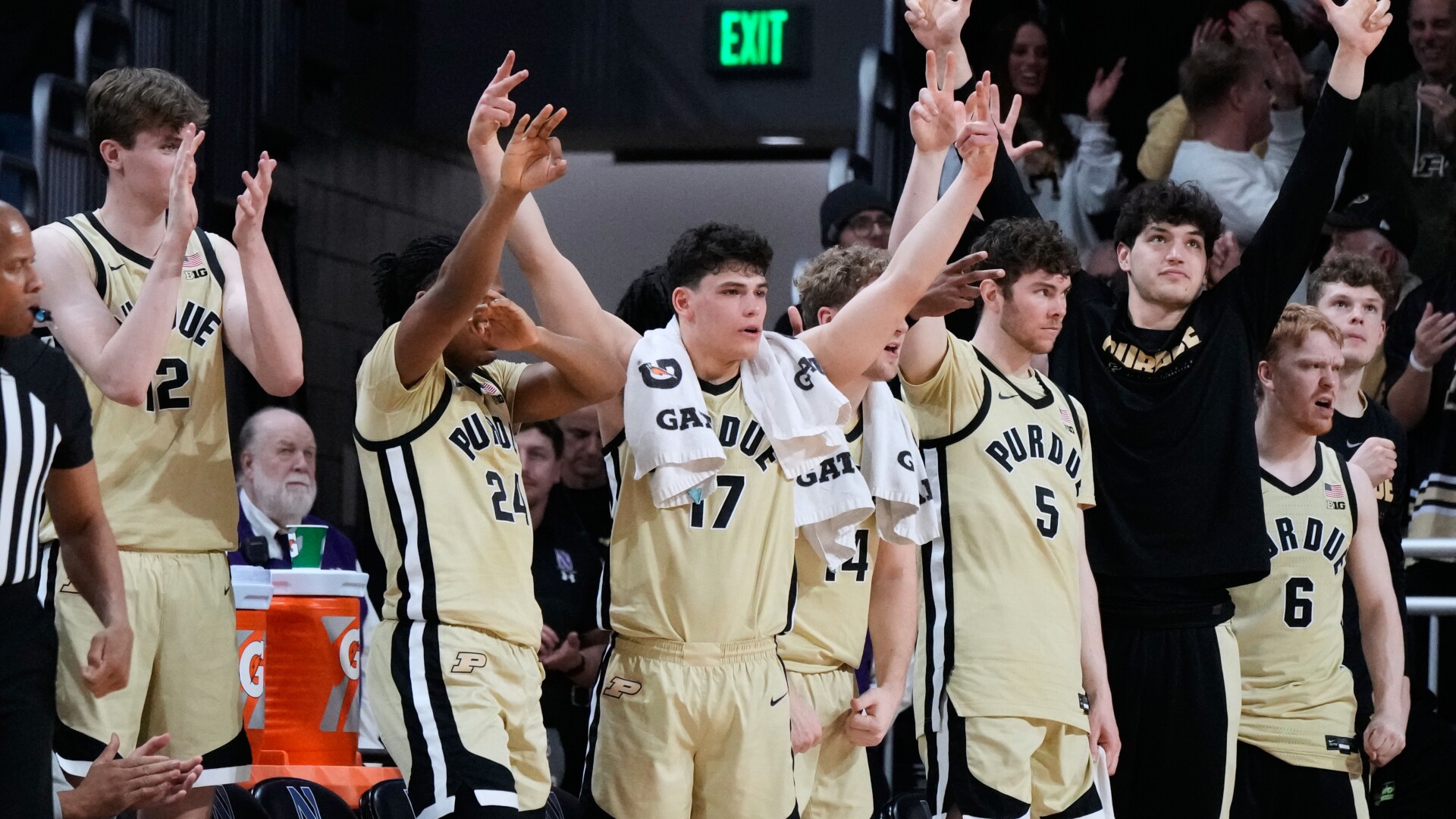Purdue Northwestern Basketball