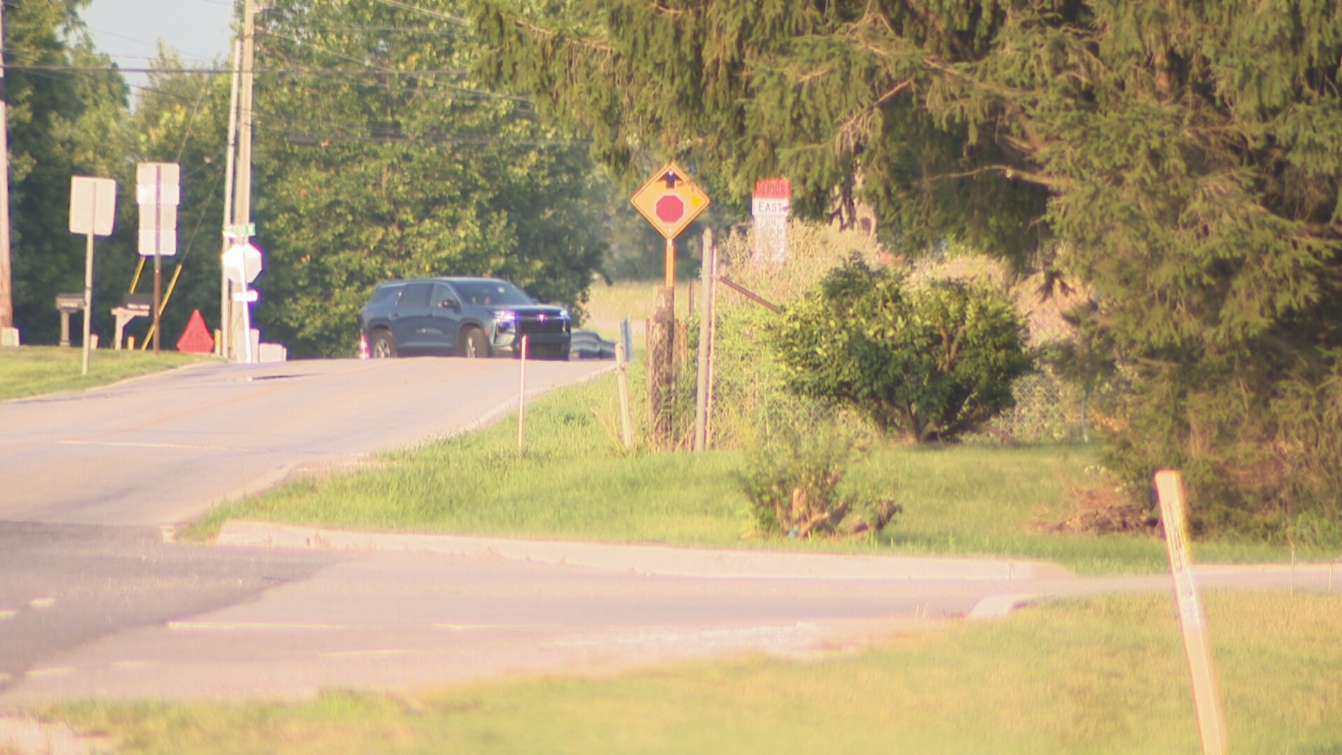 Hancock County fatal shooting scene