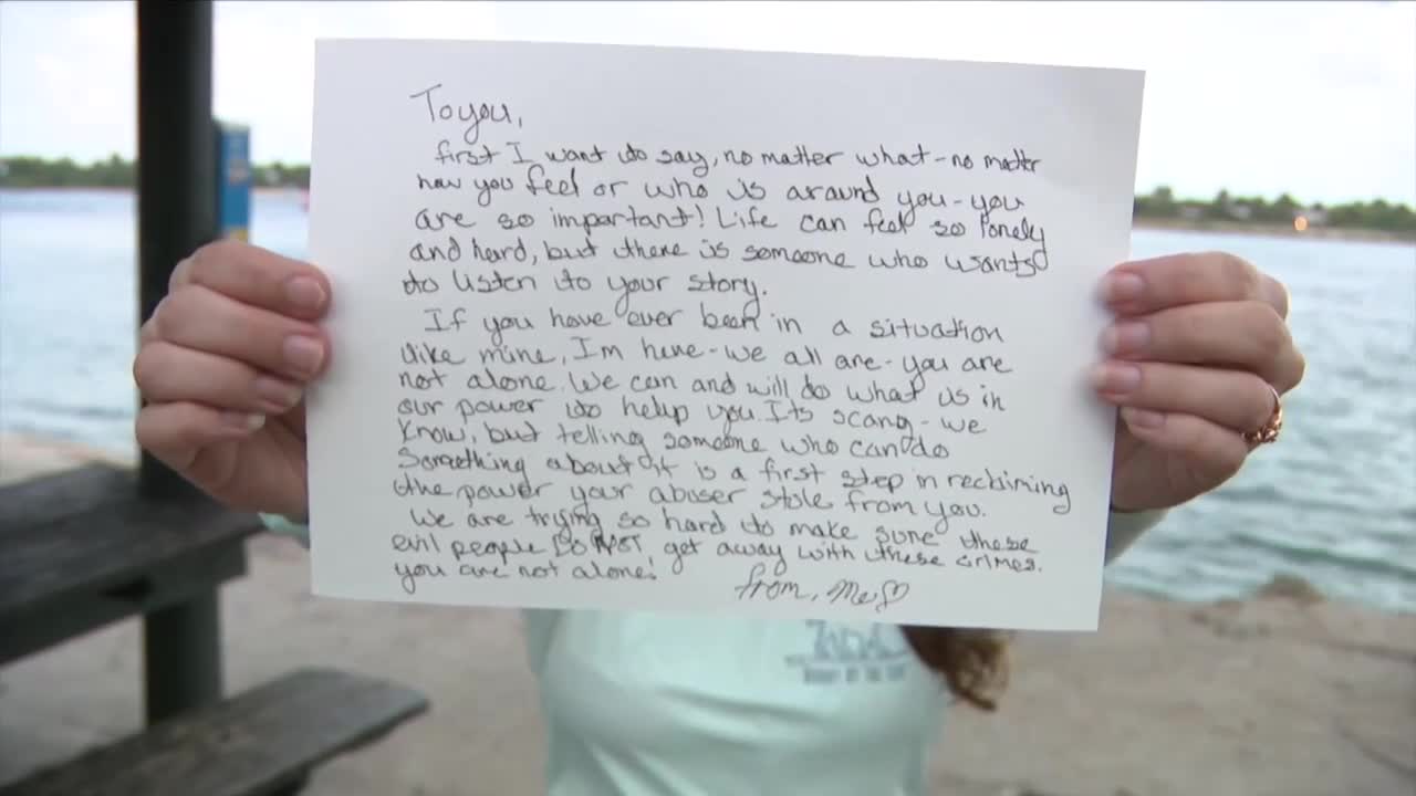 Ashley letter Epstein survivor