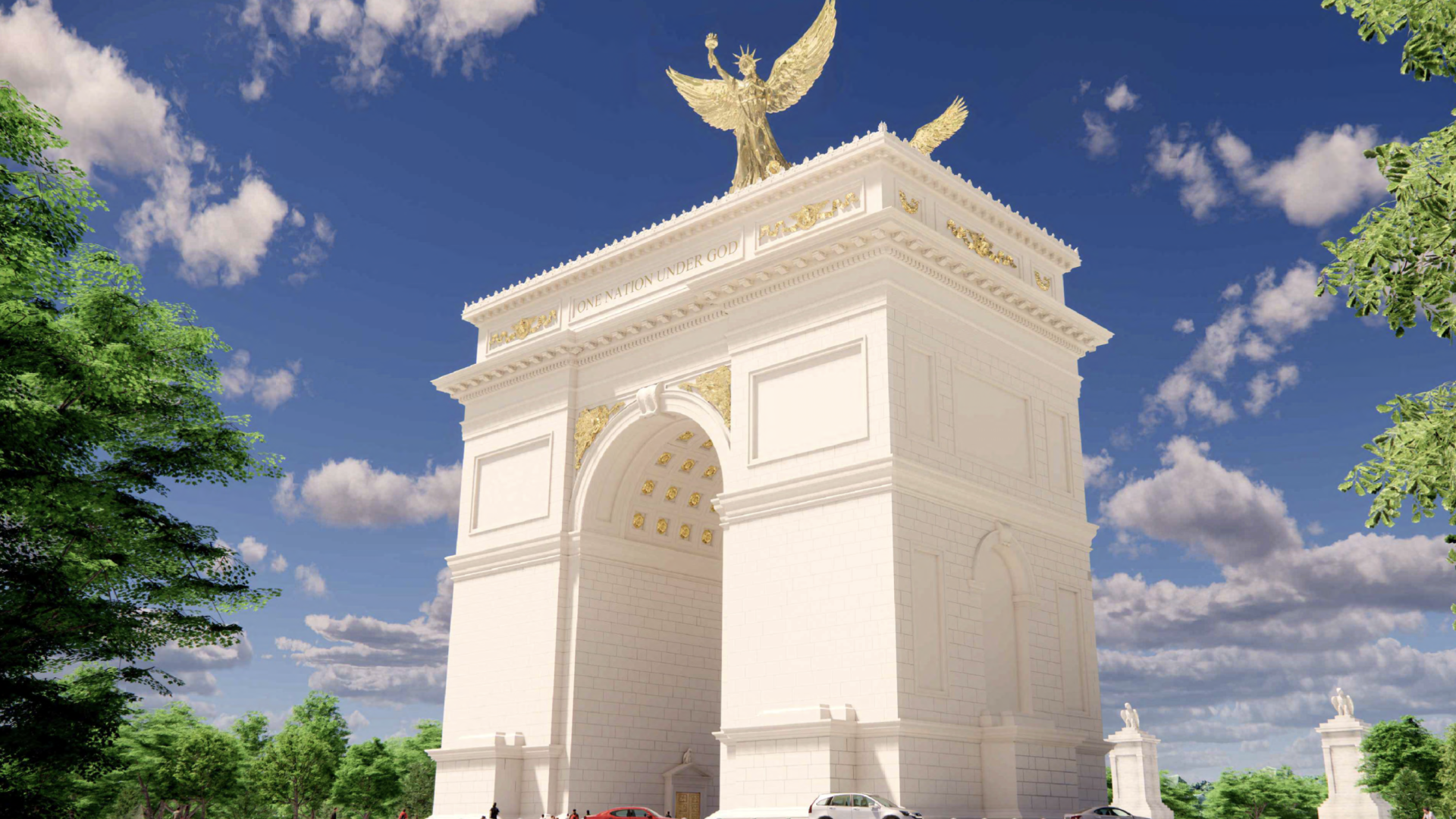 triumphal arch design july 2026