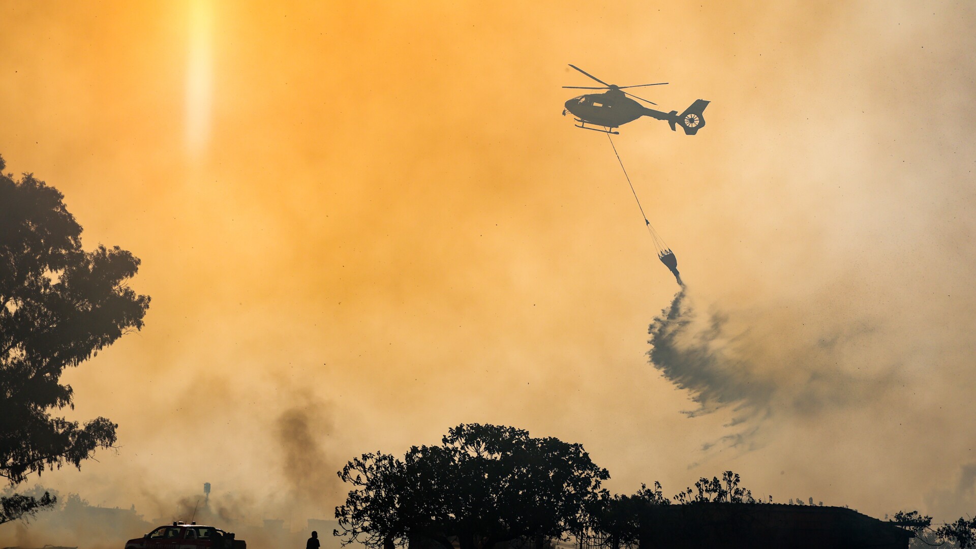 Italy Extreme Weather Wildfires