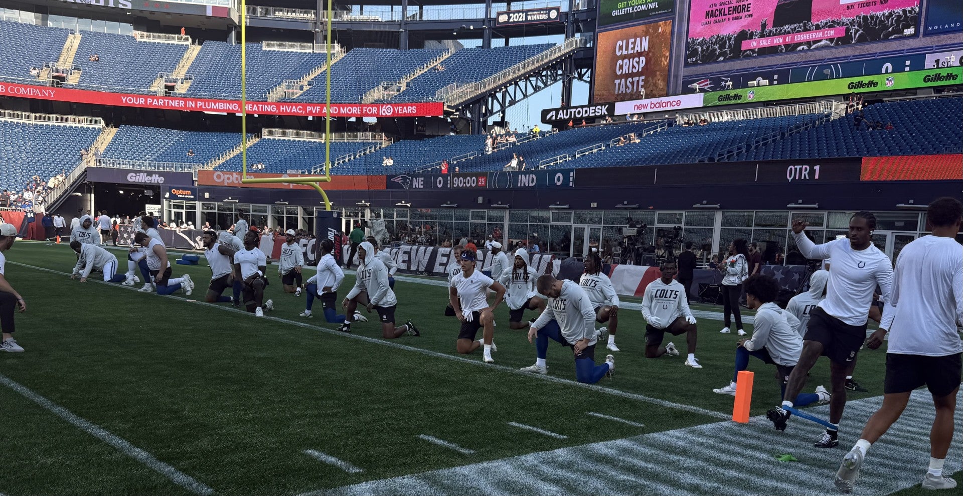 PHOTOS | Colts preseason opener pregame warmups