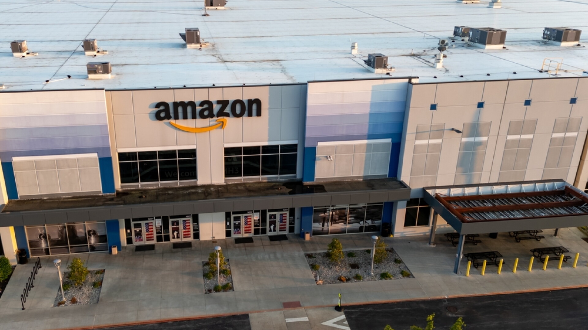 Amazon fulfillment center in Ohio.